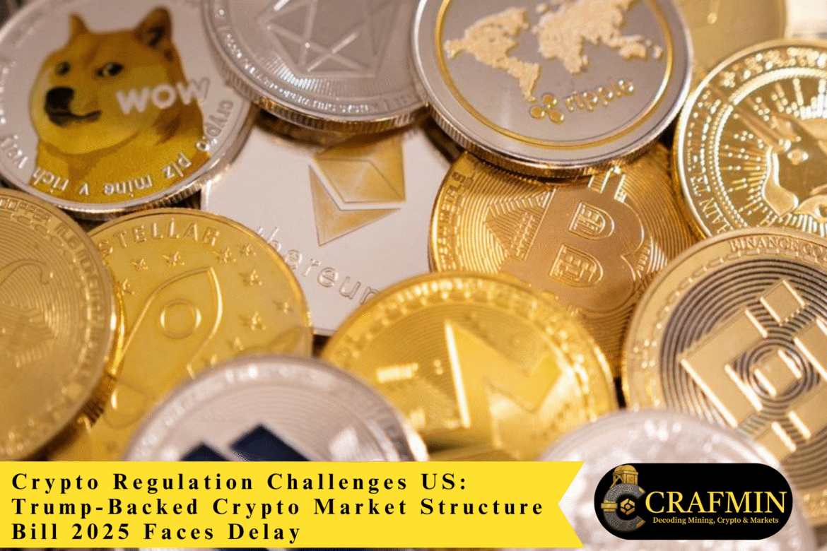 Crypto Regulation Challenges US Trump-Backed Crypto Market Structure Bill 2025 Faces Delay
