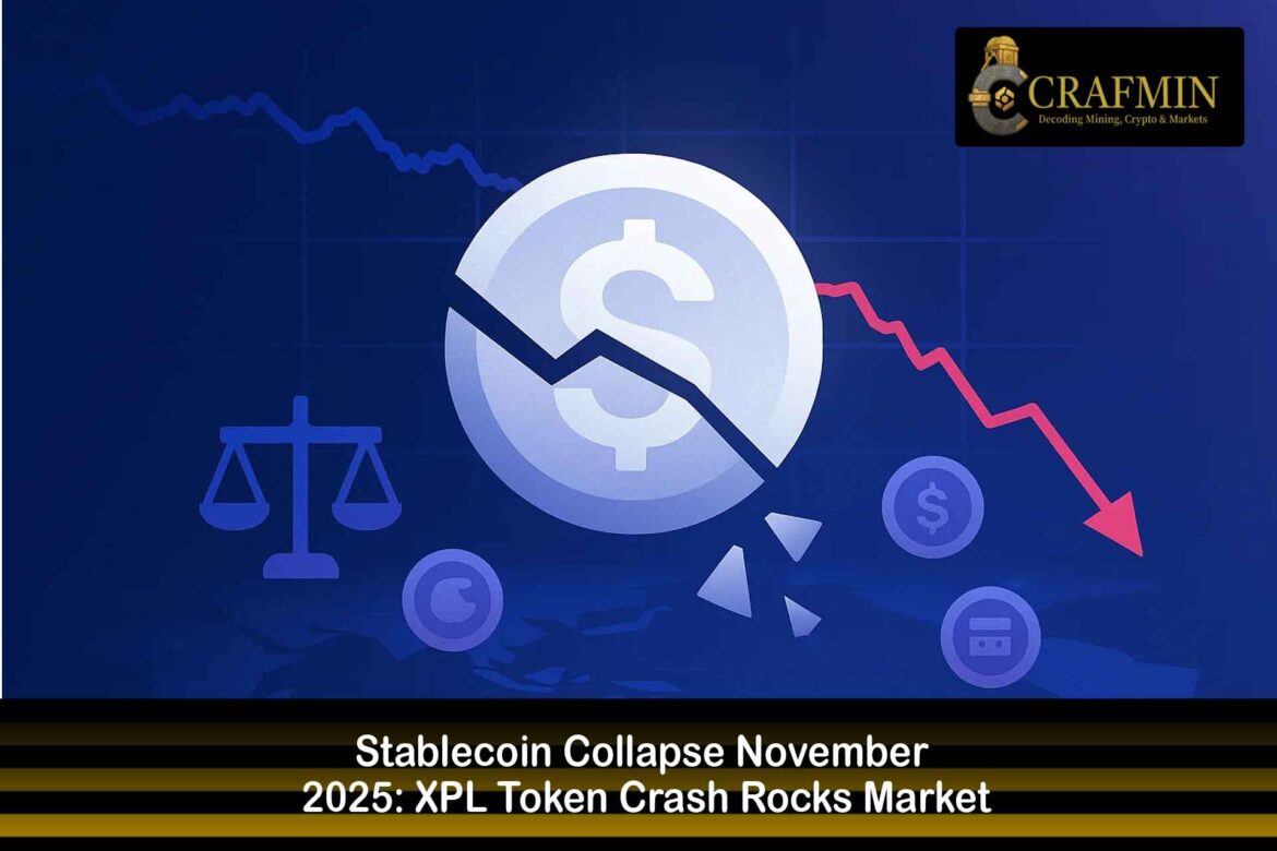 Stablecoin Collapse November 2025 - XPL Token Crashes 90%