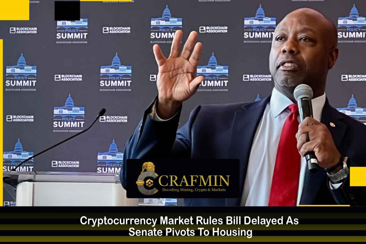 Crypto Market Rules Bill Delayed In Senate 2026