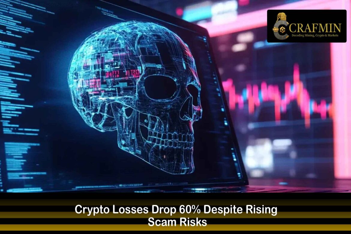 Crypto Losses Drop 60% As Scams Persist
