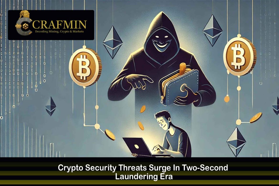 Crypto Security Threats Rise As Hackers Launder Funds Fast