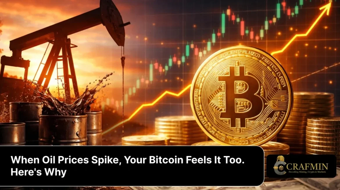 When Oil Prices Spike, Your Bitcoin Feels It Too. Here's Why
