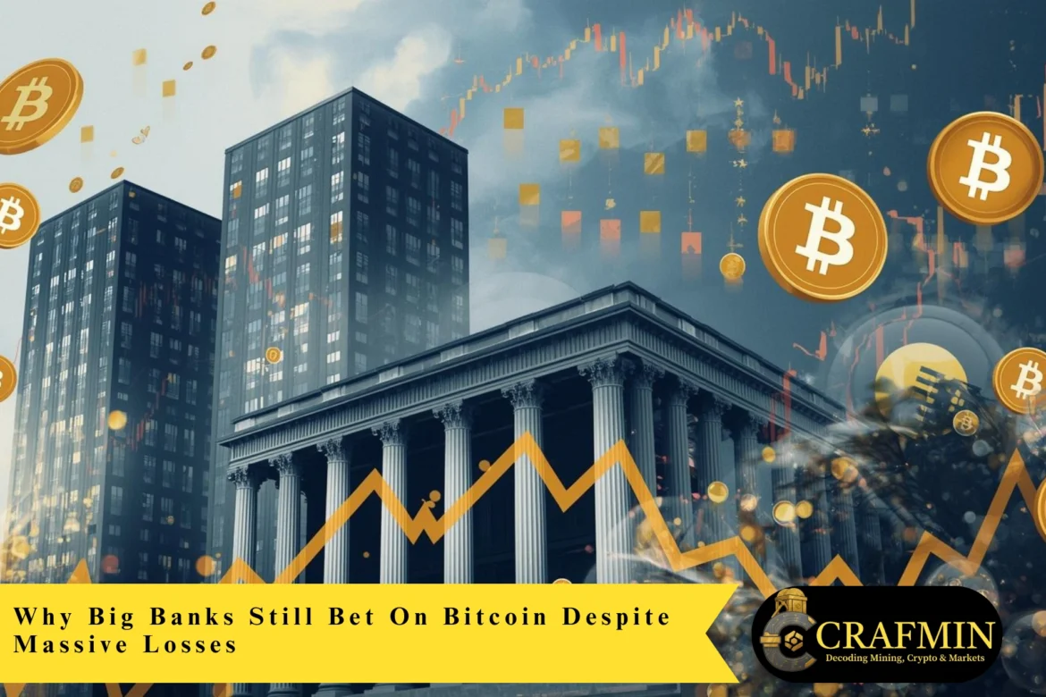 Why Big Banks Still Bet On Bitcoin Despite Massive Losses