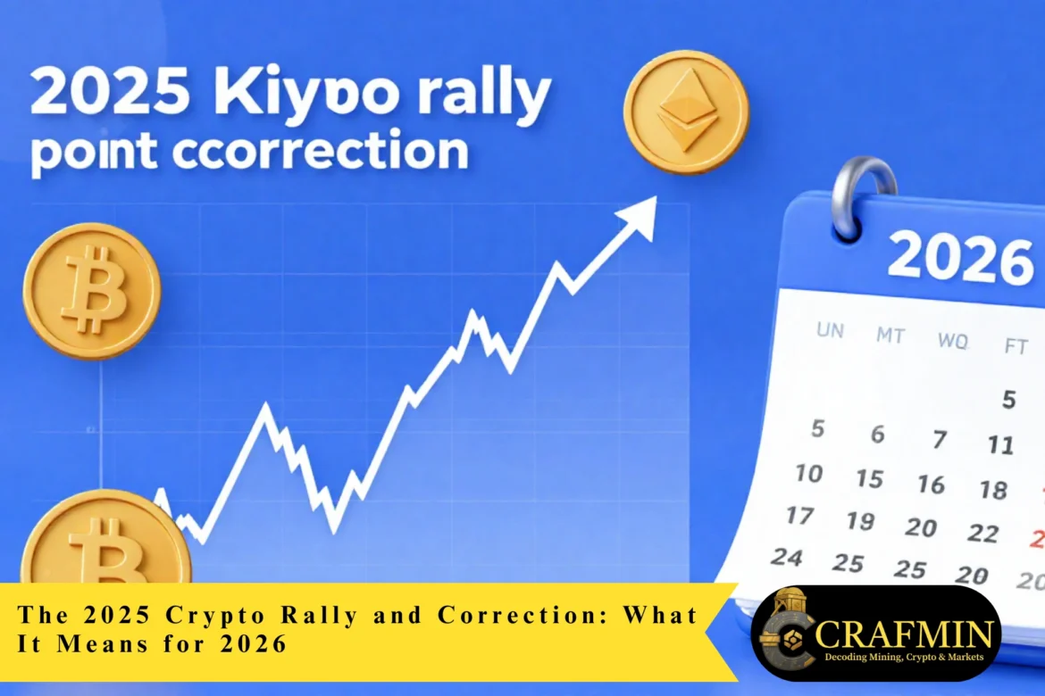 The 2025 Crypto Rally and Correction: What It Means for 2026