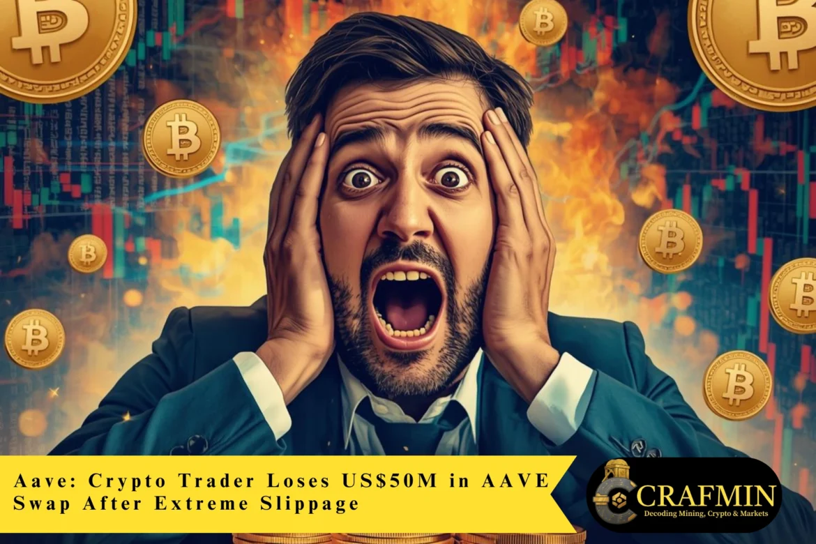 Aave: Crypto Trader Loses US$50M in AAVE Swap After Extreme Slippage