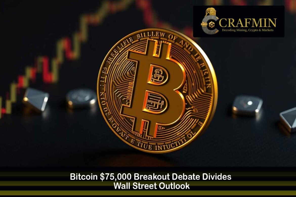 Bitcoin $75,000 Breakout Debate Divides Market