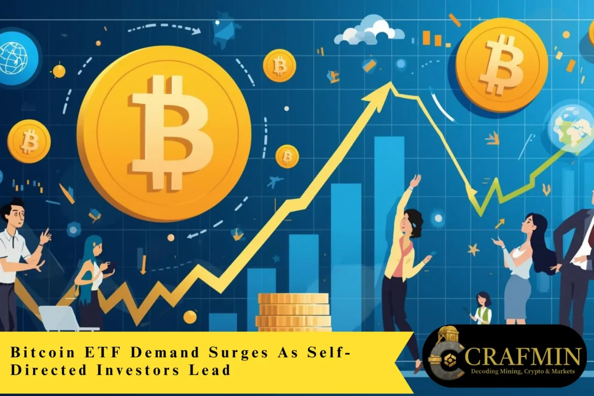 Bitcoin ETF Demand Surges As Self-Directed Investors Lead