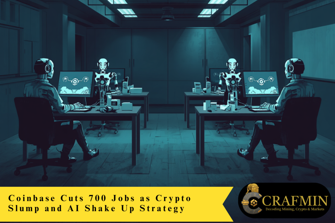 Coinbase Cuts 700 Jobs as Crypto Slump and AI Shake Up Strategy