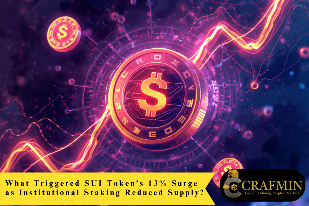 What Triggered SUI Token’s 13% Surge as Institutional Staking Reduced Supply