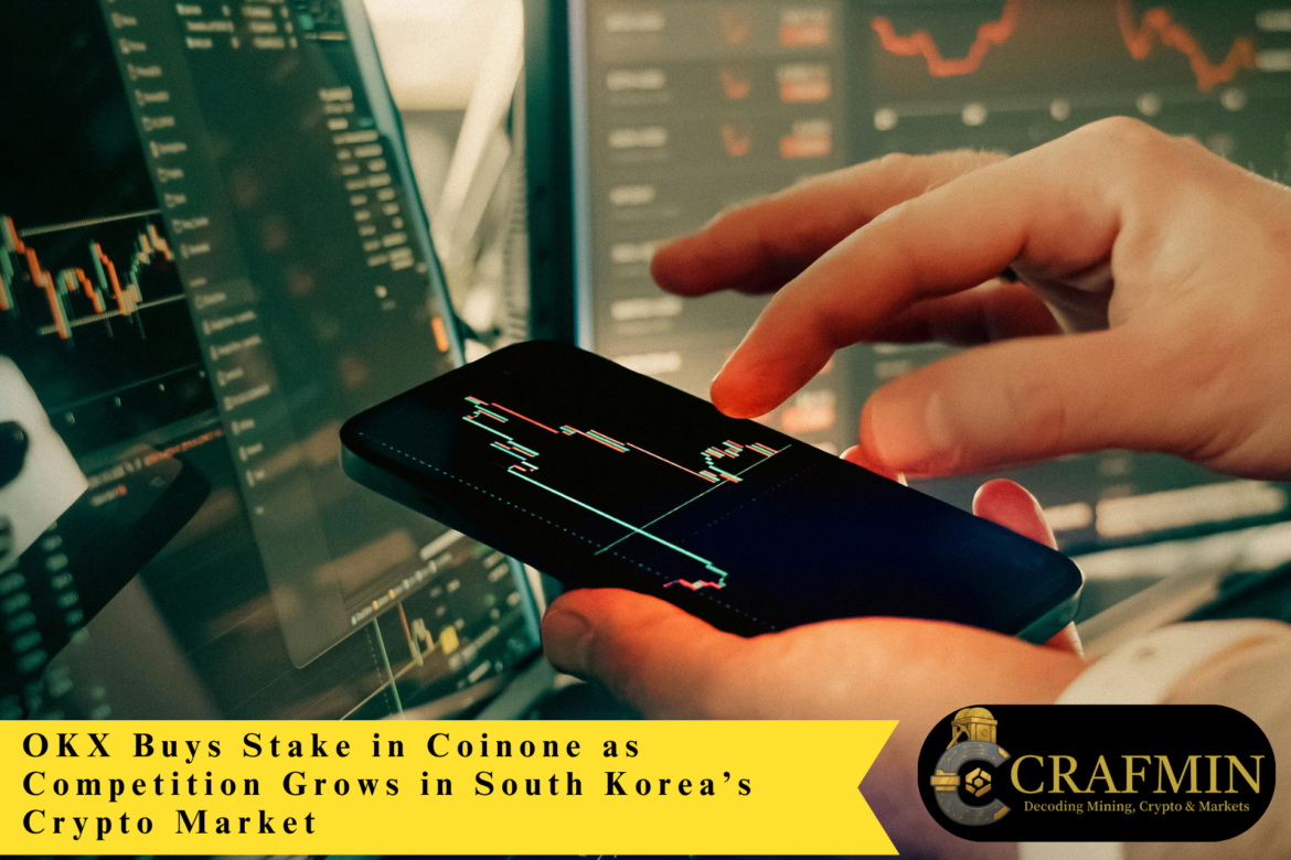 OKX Buys Stake in Coinone as Competition Grows in South Korea’s Crypto Market