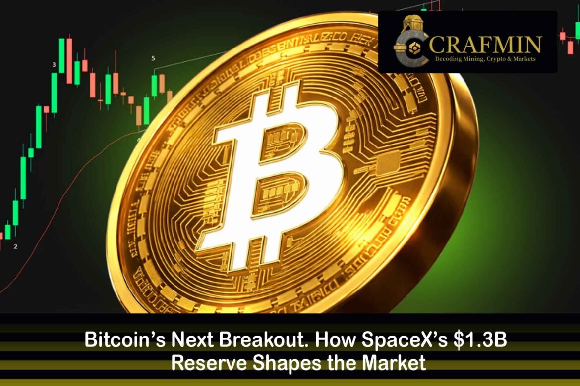Bitcoin’s Next Breakout. How SpaceX’s $1.3B Reserve Shapes the Market