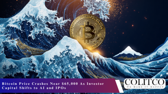 Bitcoin Price Crashes Near $65,000 As Investor Capital Shifts to AI and IPOs